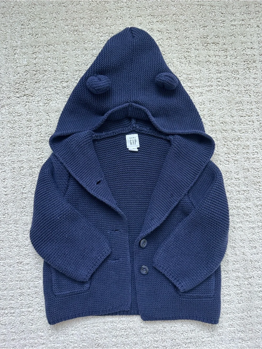 GAP Baby Knit Sweater - Navy Blue